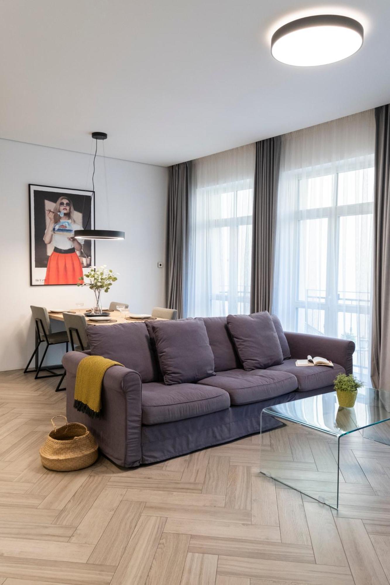Cohost I Oldtown 60M2 Apt W-Garage Parking, Balcony & Self Check-In Wilna Exterior foto